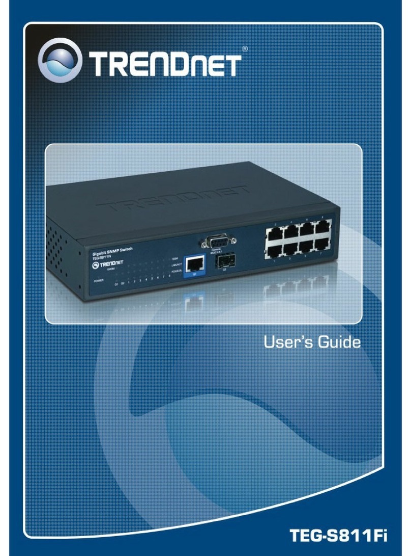 TRENDnet TEG-S811Fi user guide TRENDnet TEG-S811Fi user guide