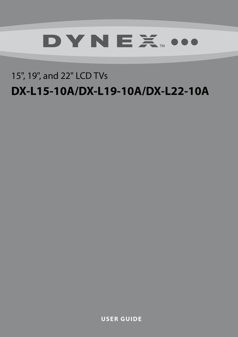Dynex DX-L22-10A - 22" LCD TV User manual