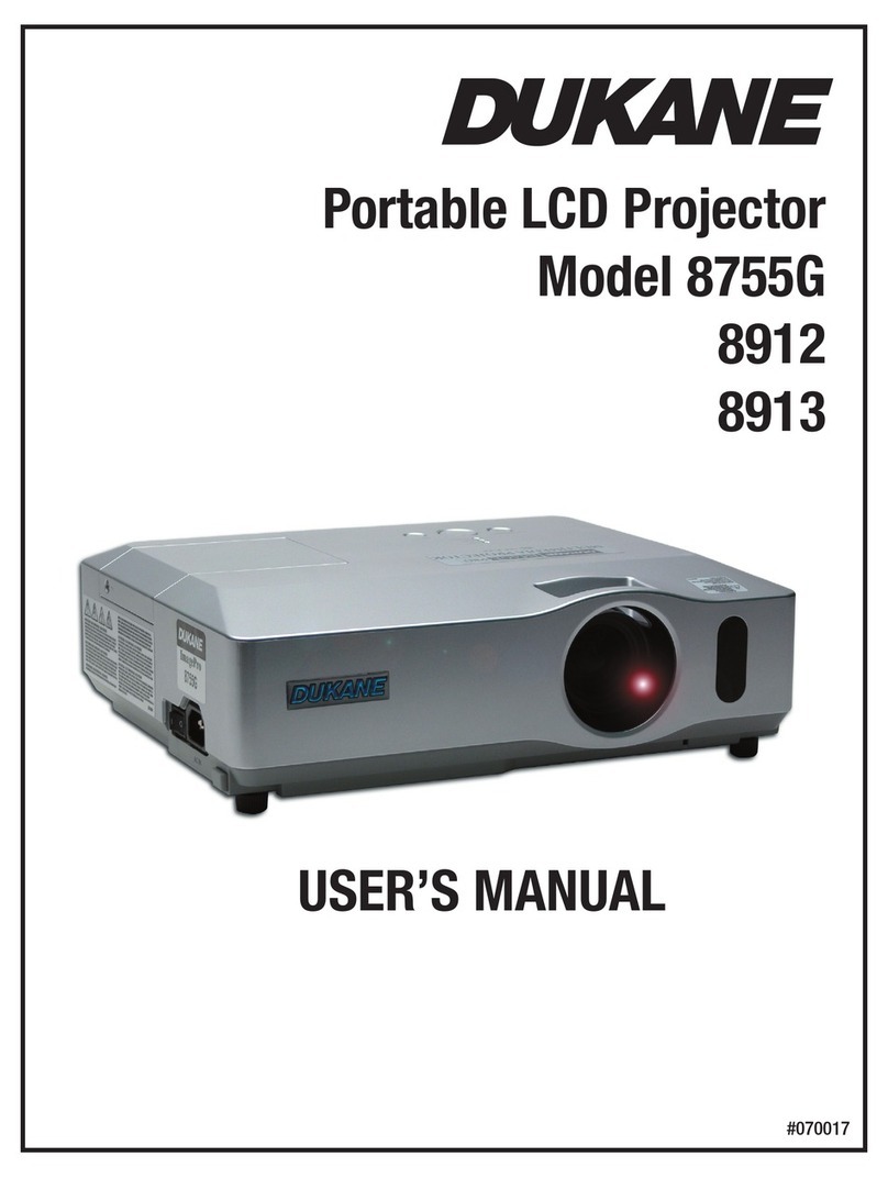 Dukane ImagePro 8755G User manual