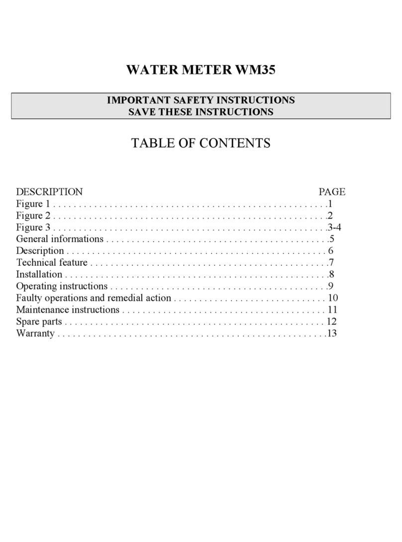 Doyon WM35 User manual
