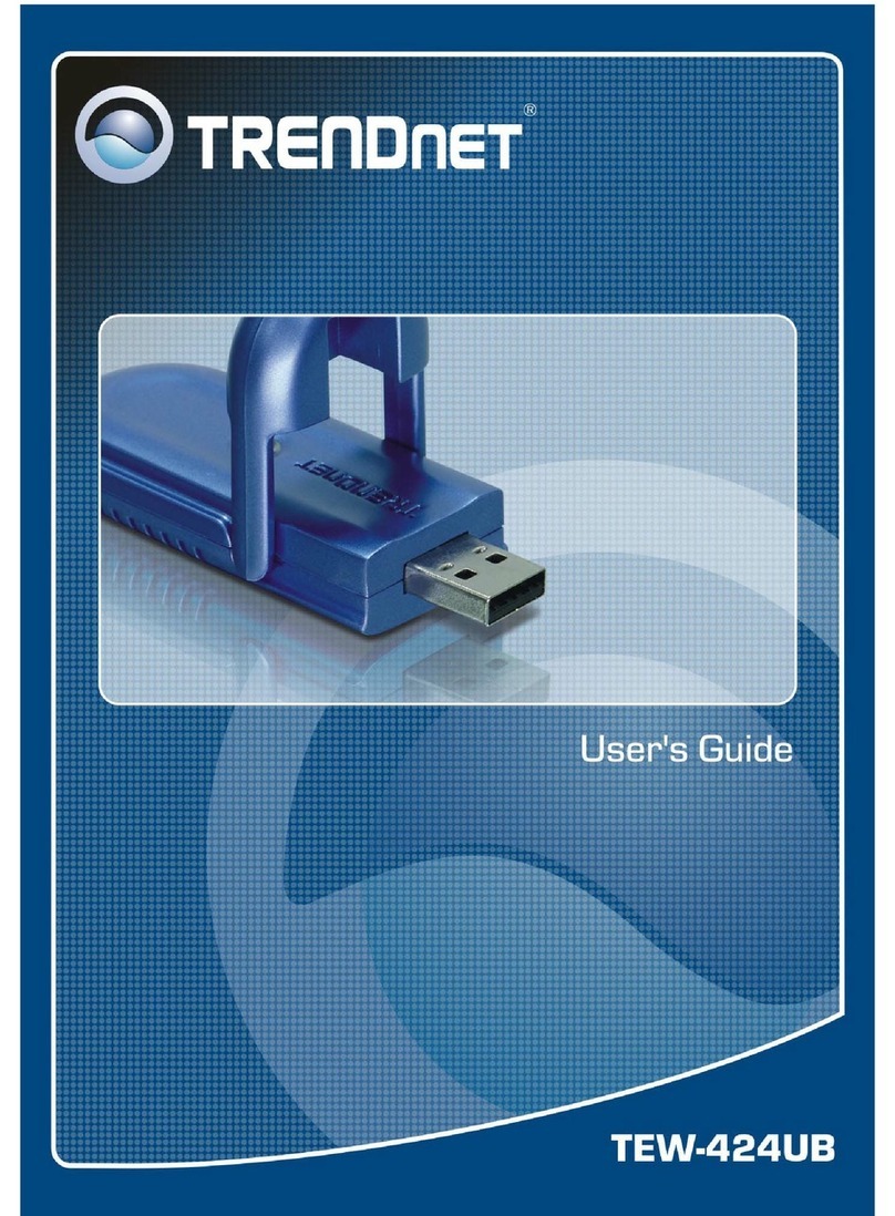 TRENDnet TEW-424UBK User manual