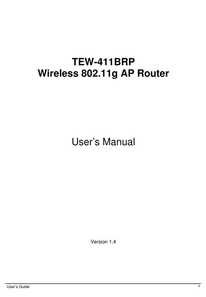 TRENDnet TEW-411BRP User manual