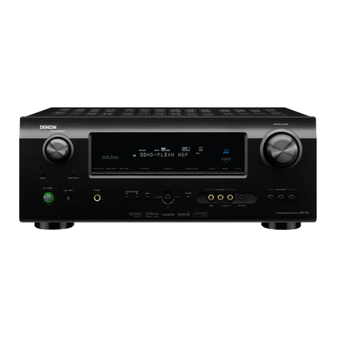 Denon AVR-790 owner's manual