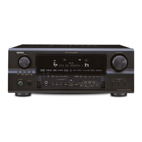 Denon AVR-3806 Instrucciones de funcionamiento