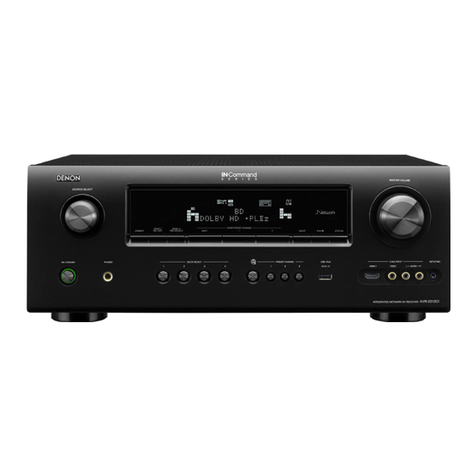 Denon AVR-2312CI User manual