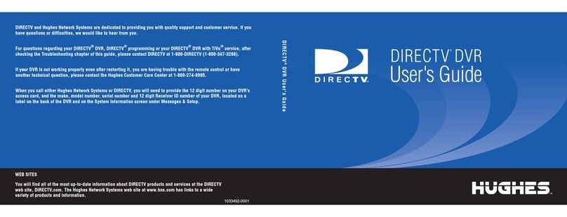 Hughes DVR40 -  Tivo 40 Gig Drive user guide