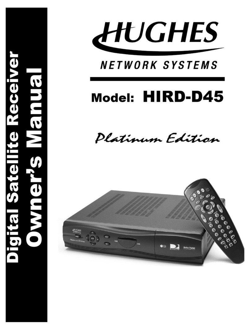 Hughes HIRD-D45 owner's manual