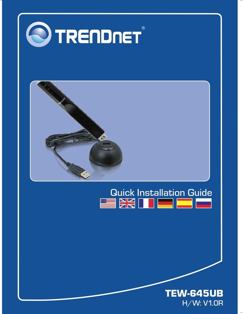 TRENDnet TEW-645UB User manual