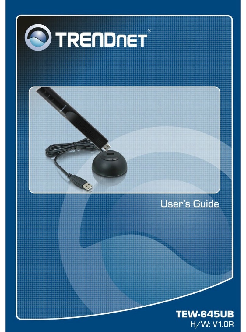 TRENDnet TEW-645UB User manual