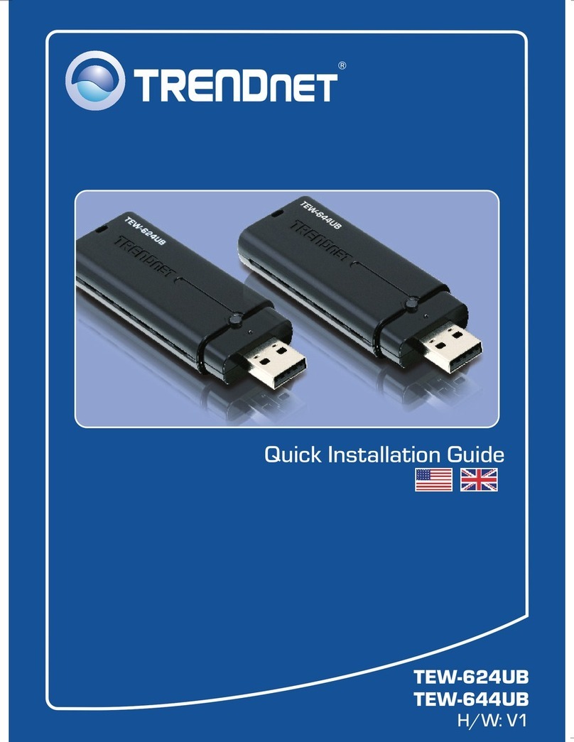 TRENDnet TEW-644UB User manual