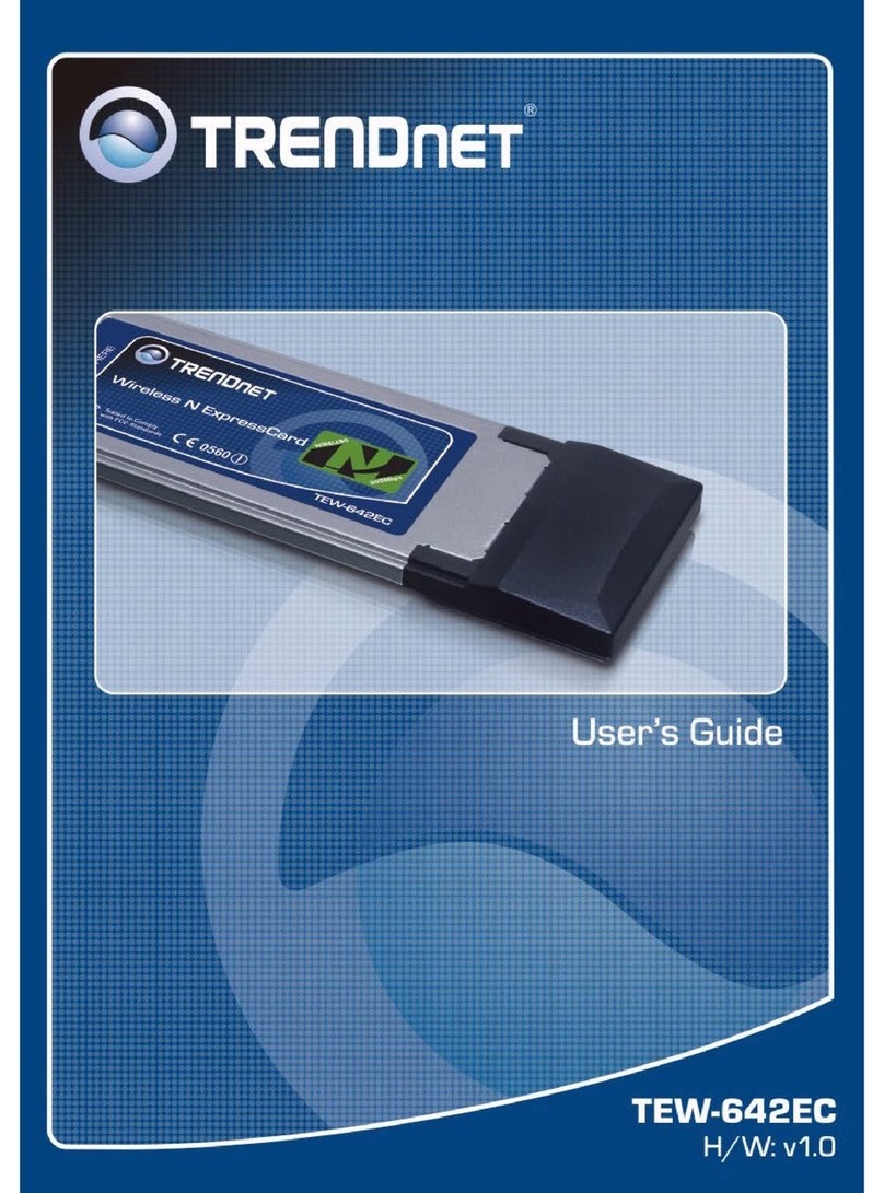 TRENDnet TEW-642EC user guide