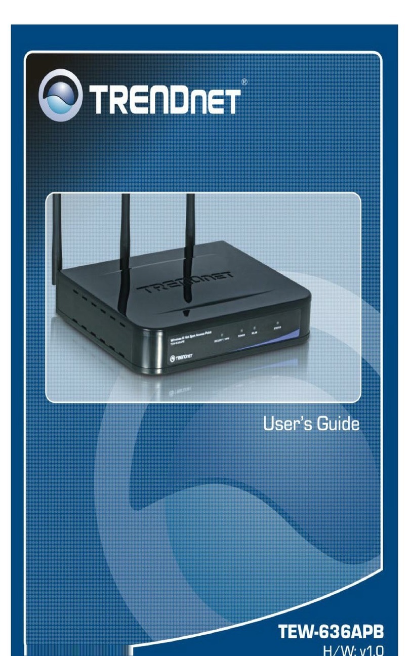 TRENDnet TEW-636APB User manual TRENDnet TEW-636APB User manual