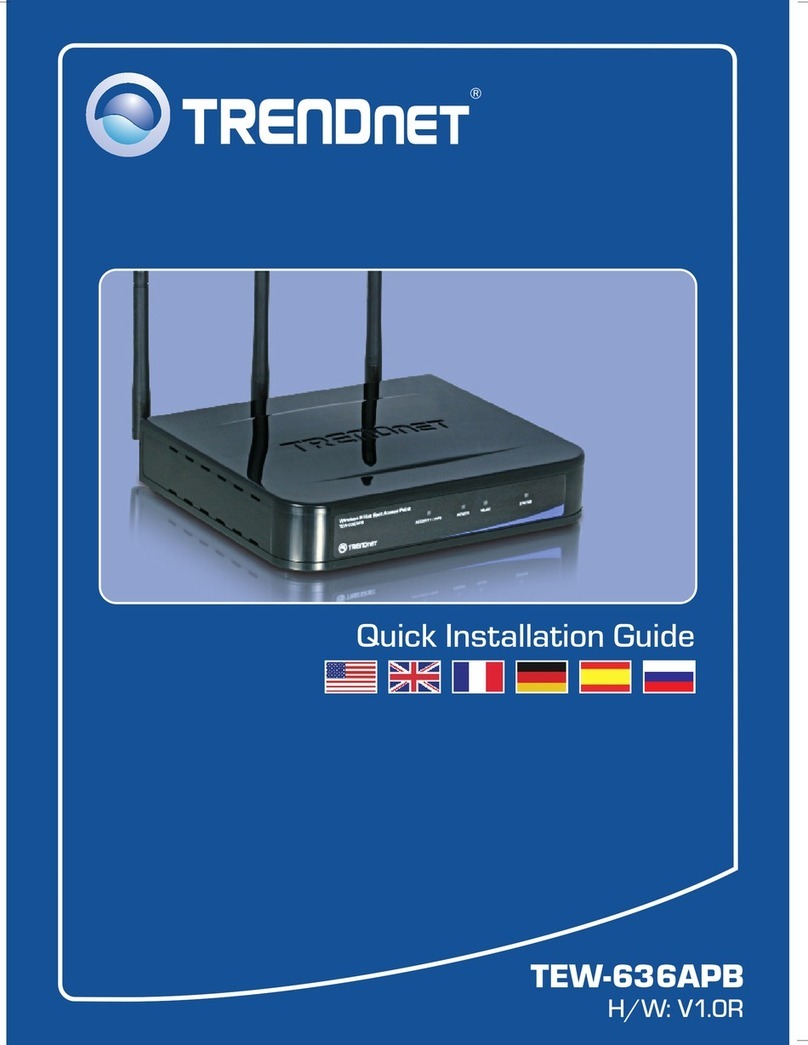 TRENDnet TEW-636APB User manual TRENDnet TEW-636APB User manual