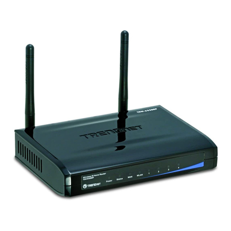 TRENDnet TEW 632BRP - Wireless Router User manual TRENDnet TEW 632BRP - Wireless Router User manual