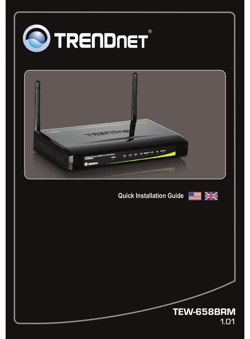 TRENDnet TEW-658BRM User manual TRENDnet TEW-658BRM User manual