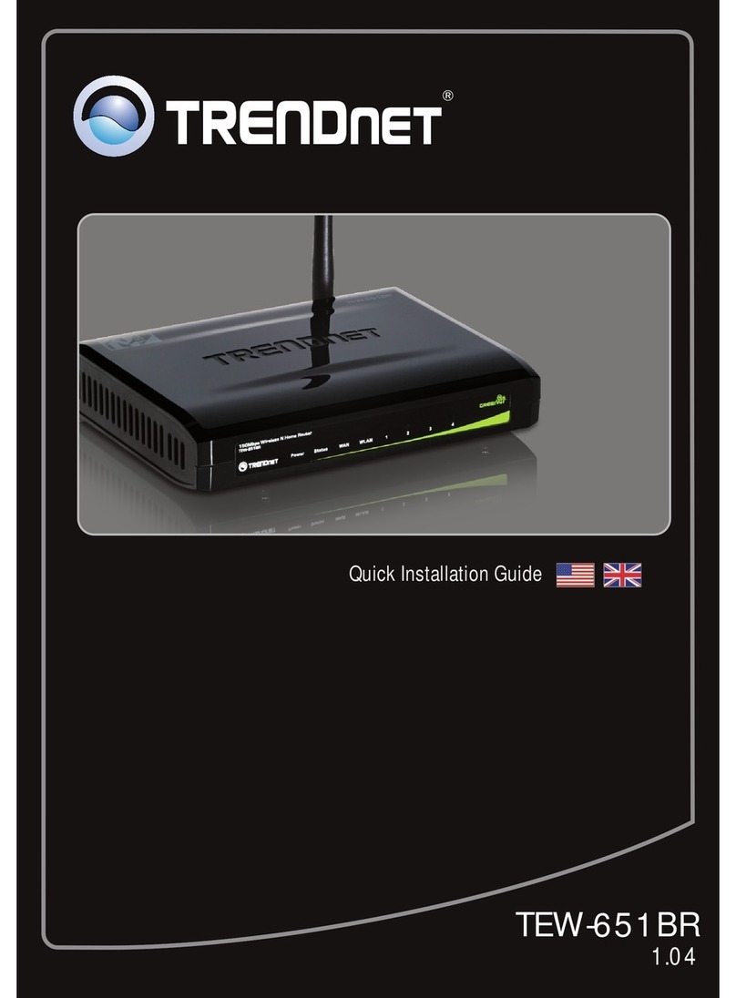 TRENDnet TEW-651BR User manual TRENDnet TEW-651BR User manual