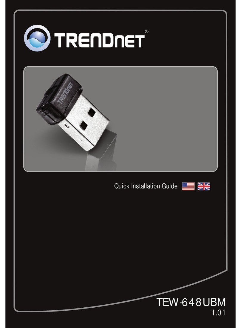 TRENDnet TEW-648UBM User manual