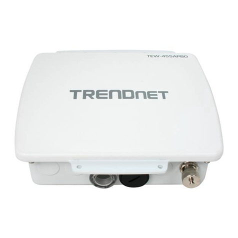 TRENDnet TEW-455APBO - 9dBi High Power Wireless Outdoor PoE Access... User manual TRENDnet TEW-455APBO - 9dBi High Power Wireless Outdoor PoE Access... User manual