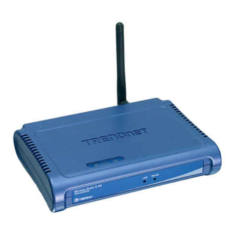 TRENDnet TEW-450APB - Wireless Super G Access Point User manual
