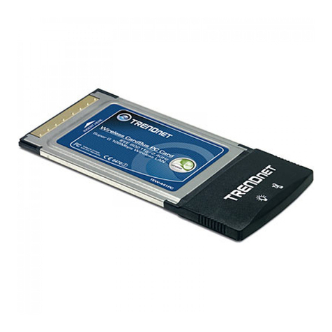 TRENDnet TEW-441PC - 108Mbps Wireless PC Card... User manual TRENDnet TEW-441PC - 108Mbps Wireless PC Card... User manual
