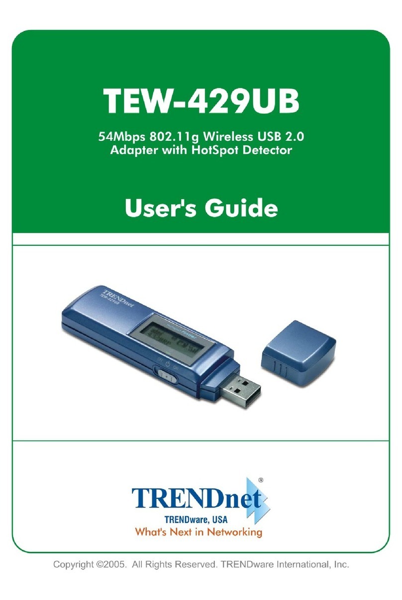 TRENDnet TEW-429UB user guide TRENDnet TEW-429UB user guide