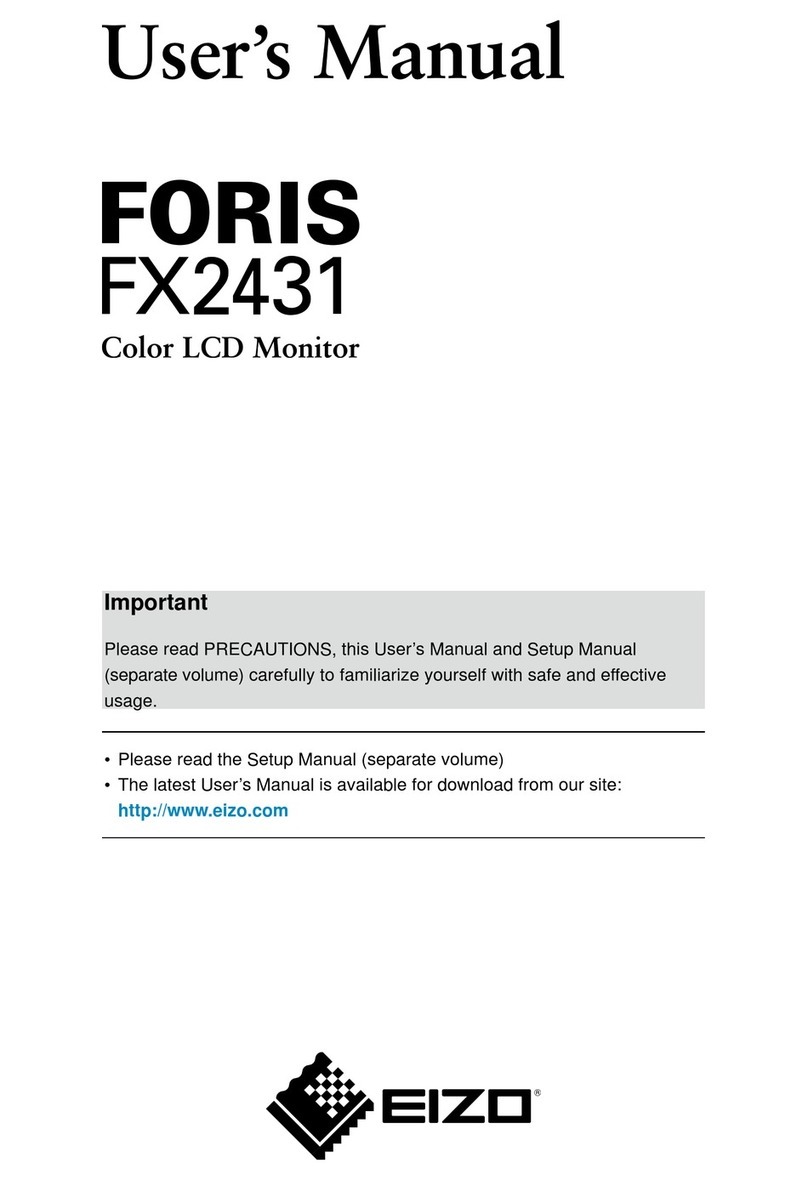 Eizo Foris FX2431 User manual