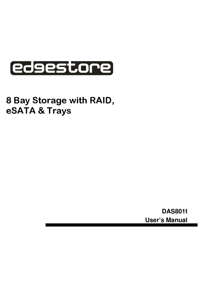Edgestore DAS801t user manual