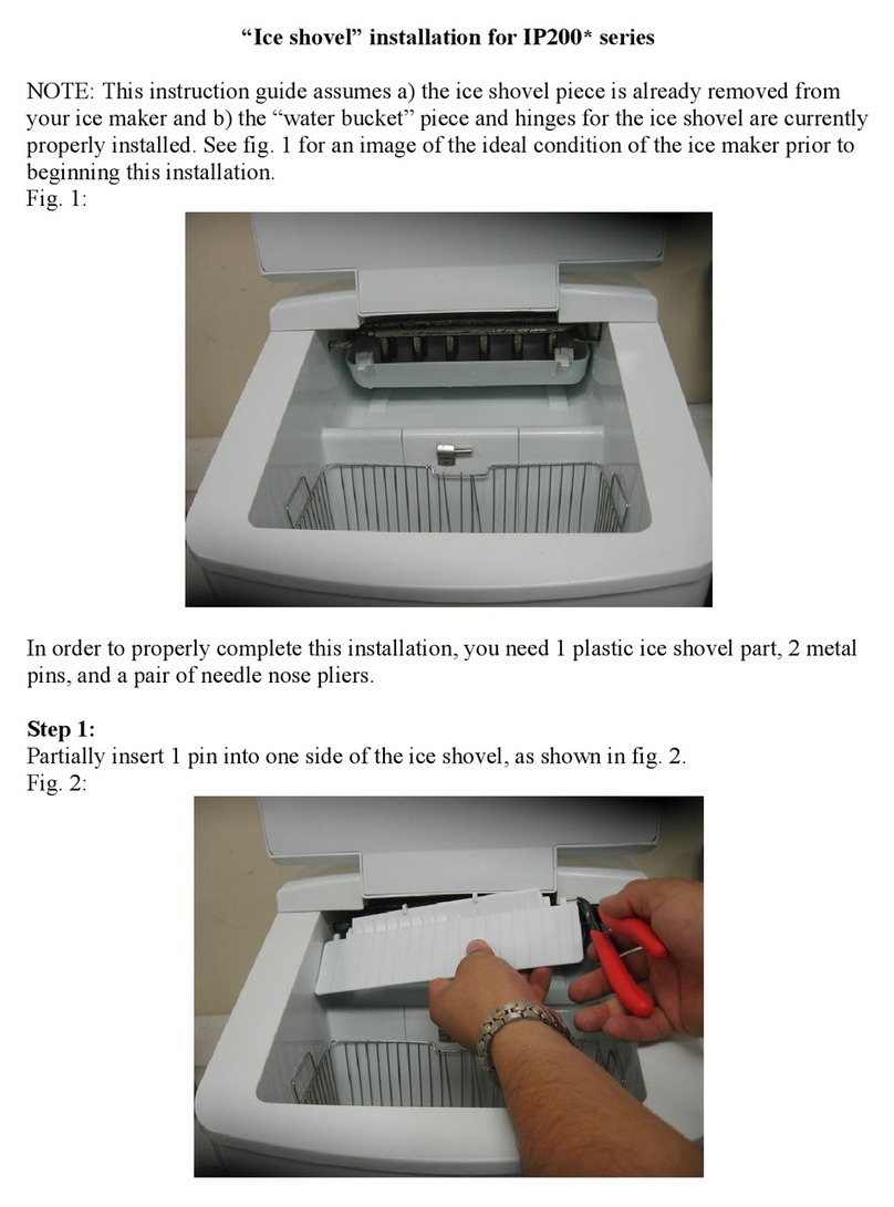 EdgeStar IP200 Series Instruction guide