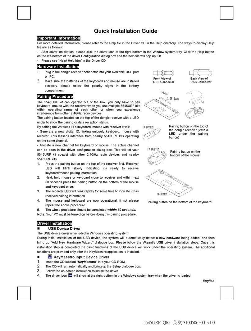 Emprex 5545URF Quick installation guide Emprex 5545URF Quick installation guide