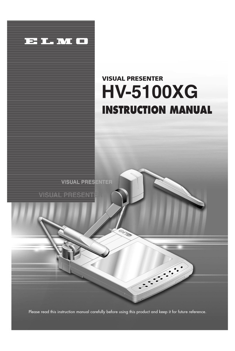 Elmo HV-5100XG instruction manual