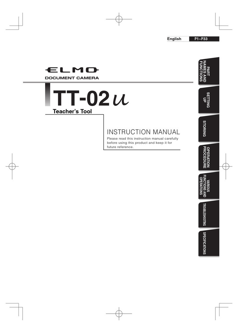 Elmo TT-02U User manual