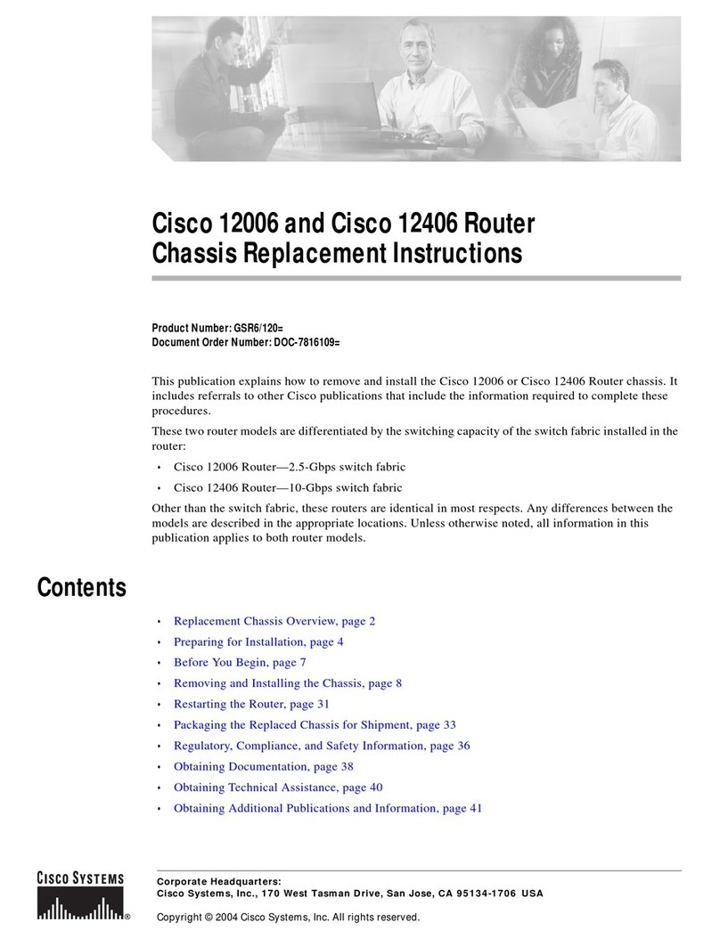 Cisco 12406 series Guide