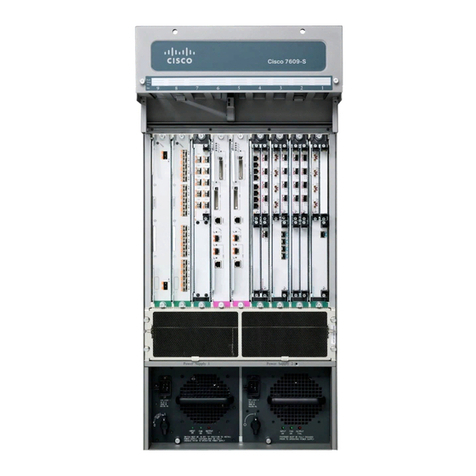 Cisco 7609-S User manual Cisco 7609-S User manual