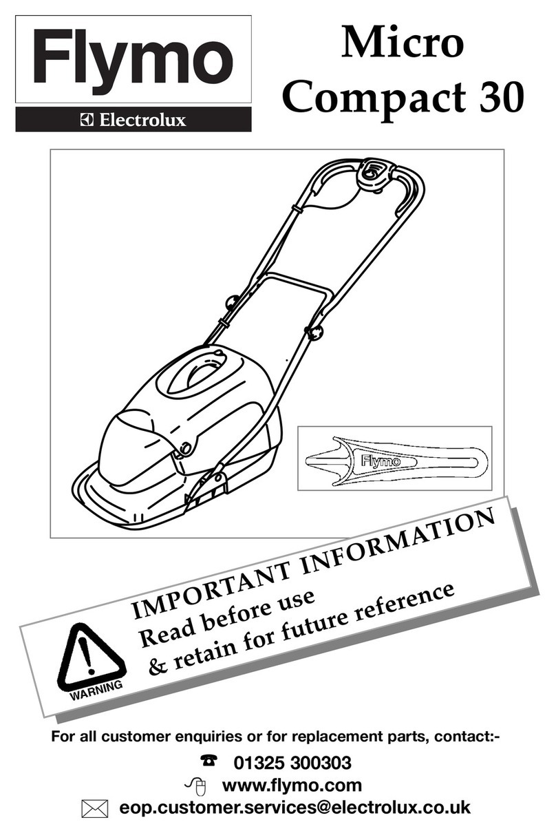 Flymo MICROCOMPACT 30 User manual