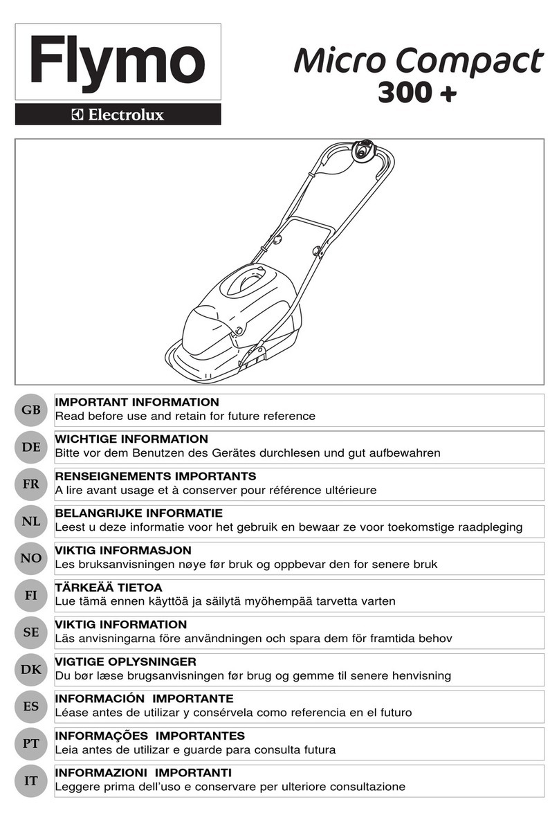 Flymo MC300 User manual
