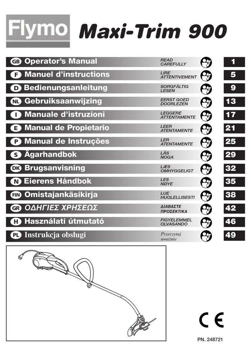 Flymo MAXI TRIM 900 User manual