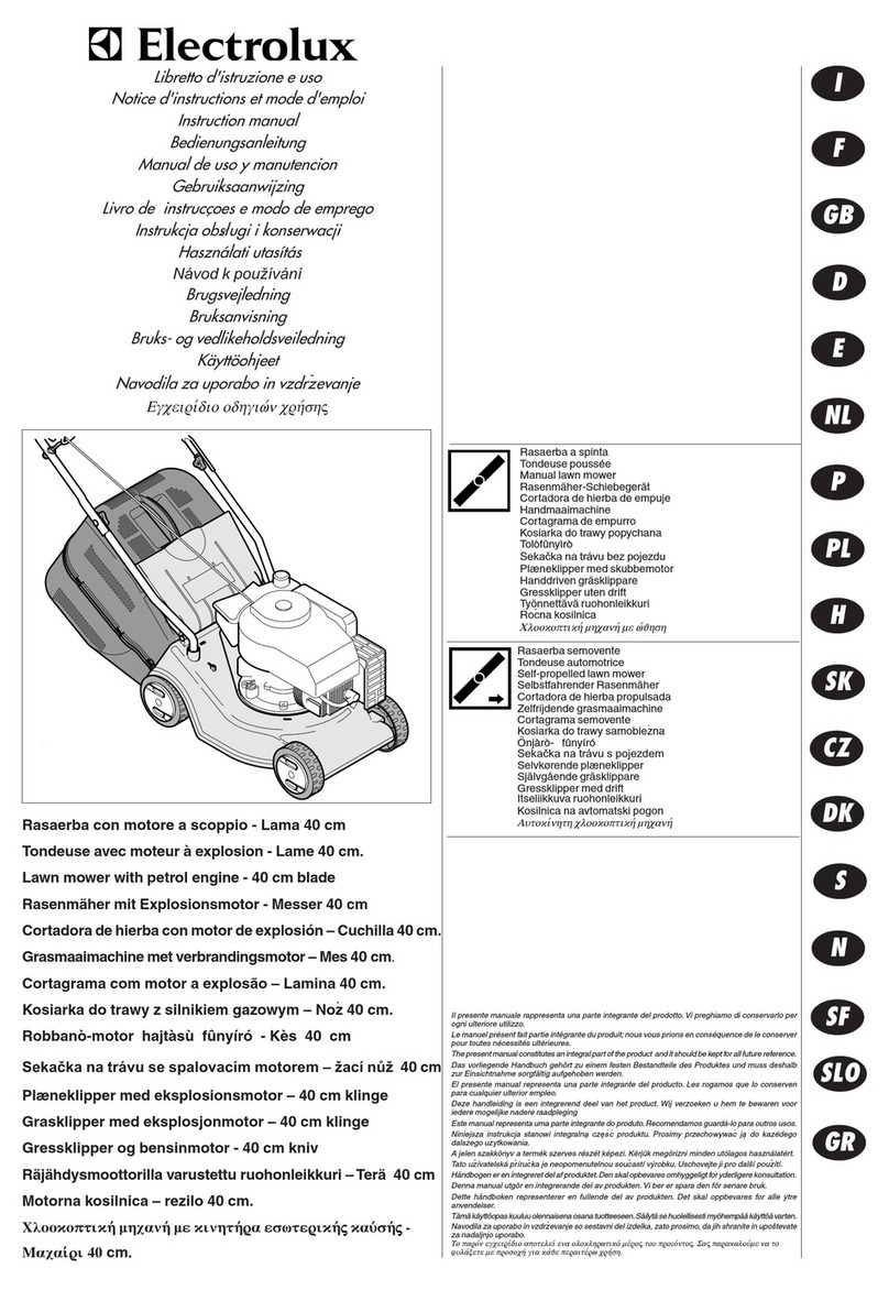 Electrolux LC400 User manual