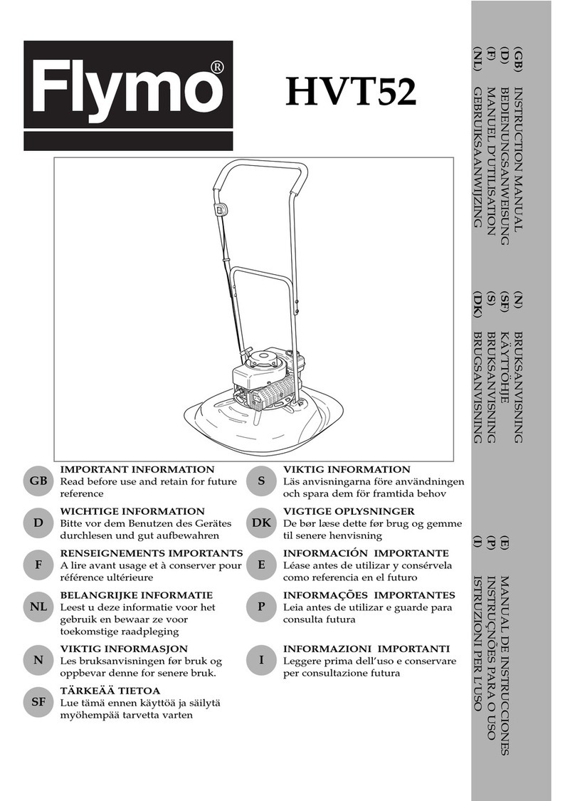 Flymo HVT52 User manual