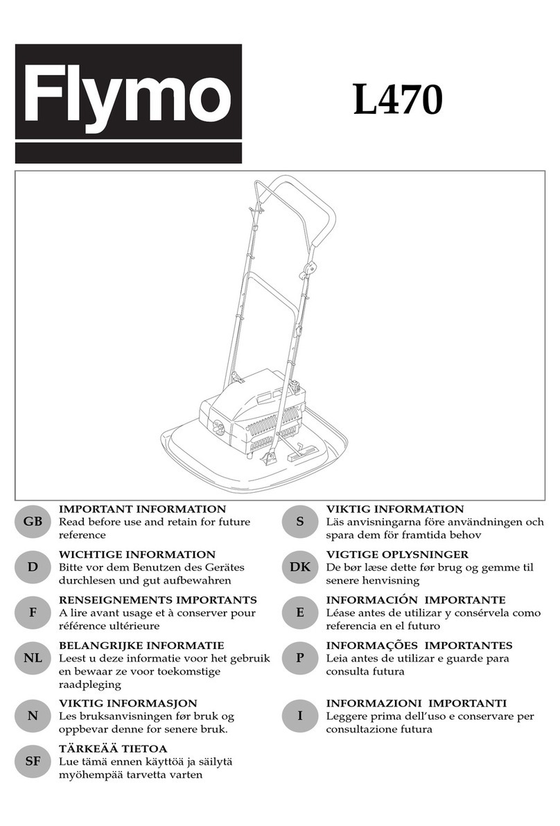 Flymo L470 User manual