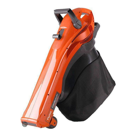 Flymo GARDENVAC 220 TURBO User manual