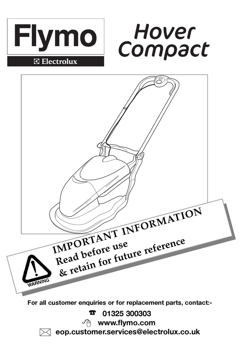 Flymo Hover Compact HC300 User manual