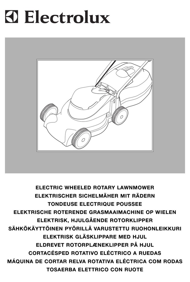 Electrolux RE37 User manual