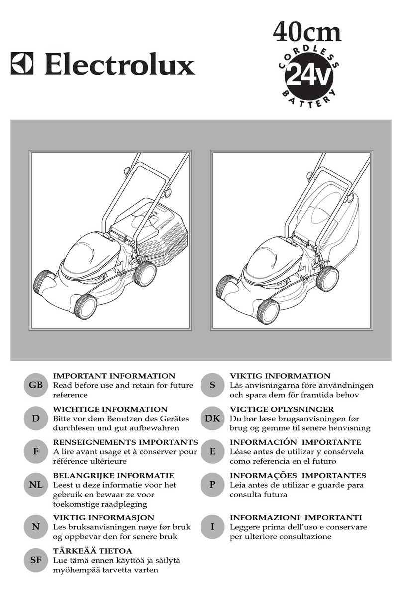 Electrolux RC400 User manual