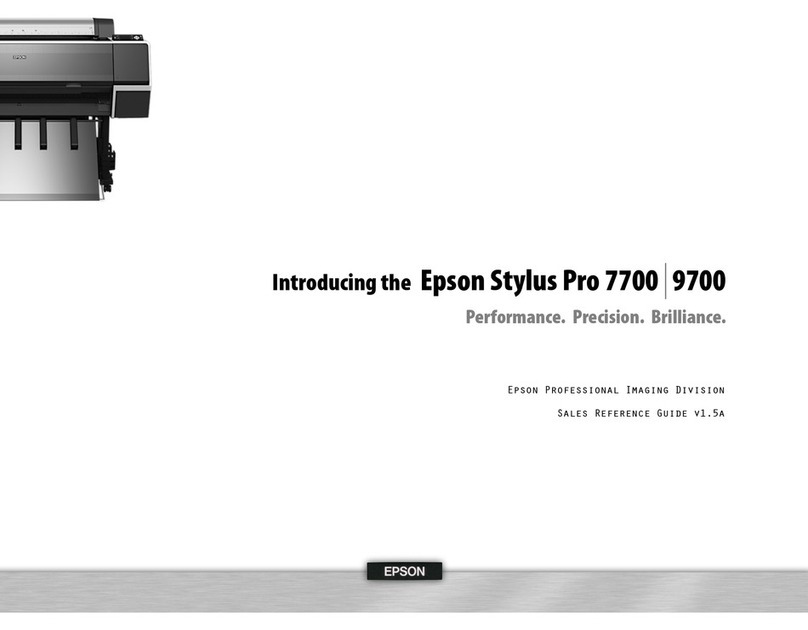 Epson Stylus Pro 7700 Series User manual