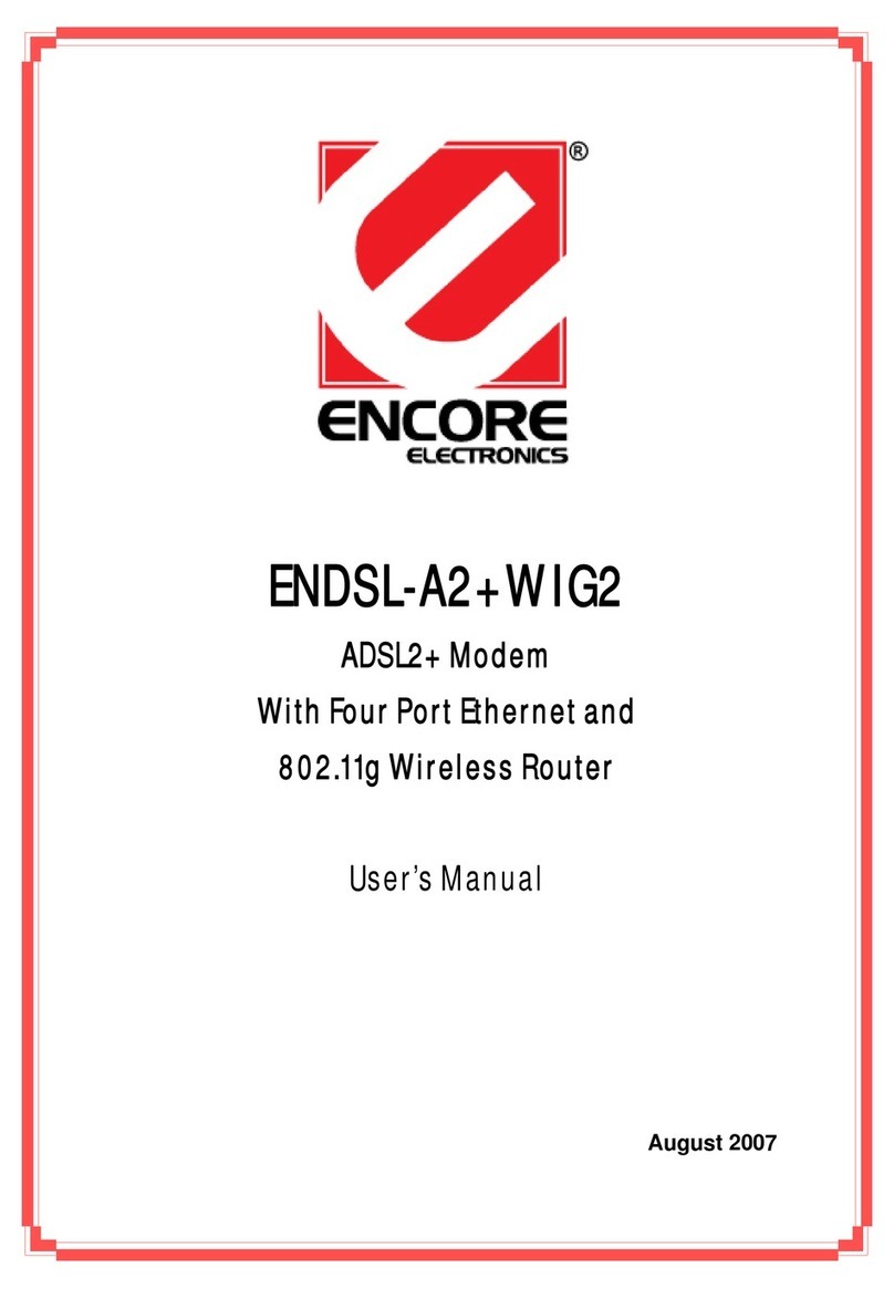 Encore ENDSL-A2+WIG2 User manual