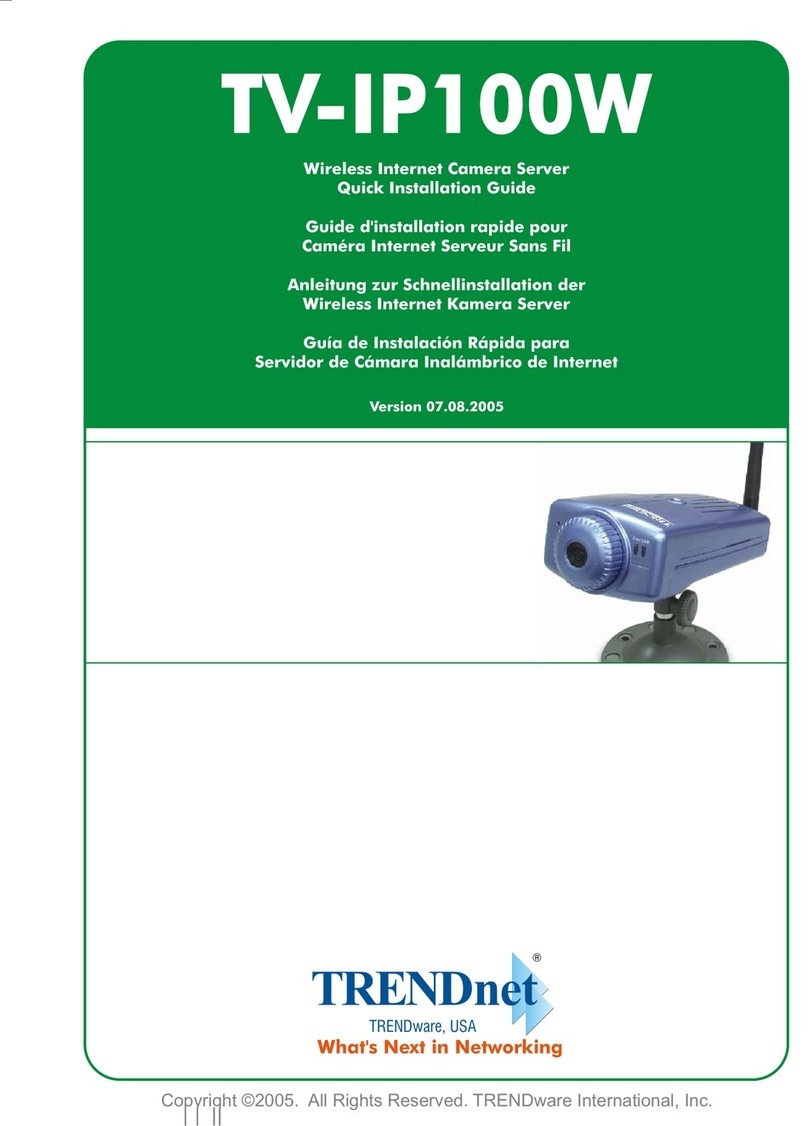 TRENDnet TV-IP100W User manual