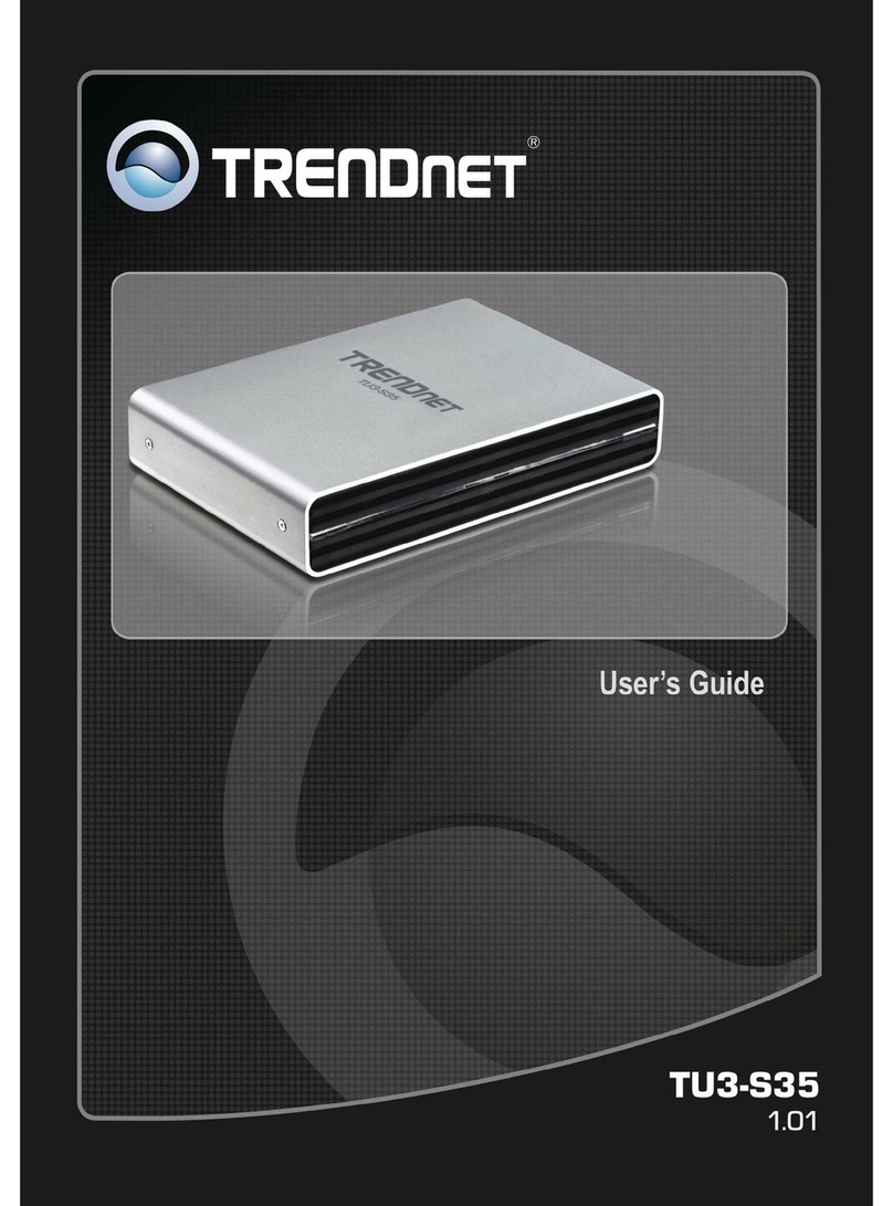 TRENDnet TU3-S35 manual