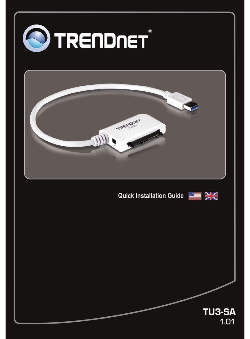 TRENDnet TU3-SA - User manual