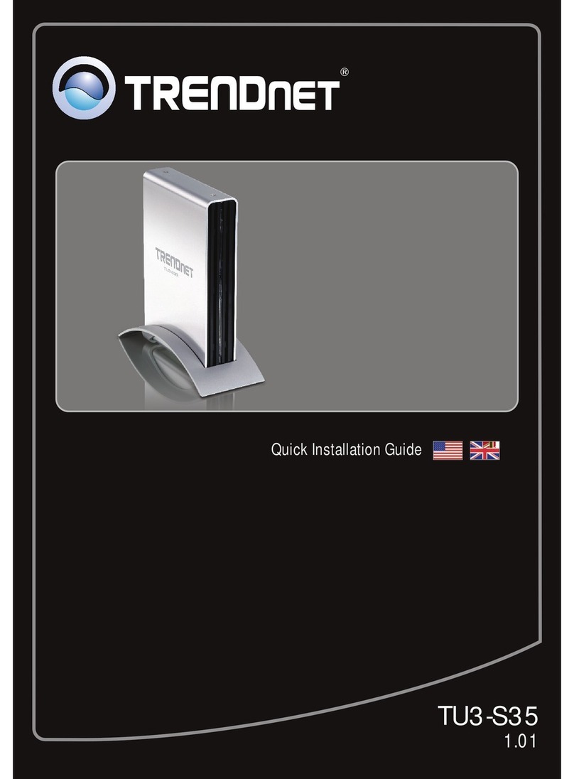 TRENDnet TU3-S35 User manual