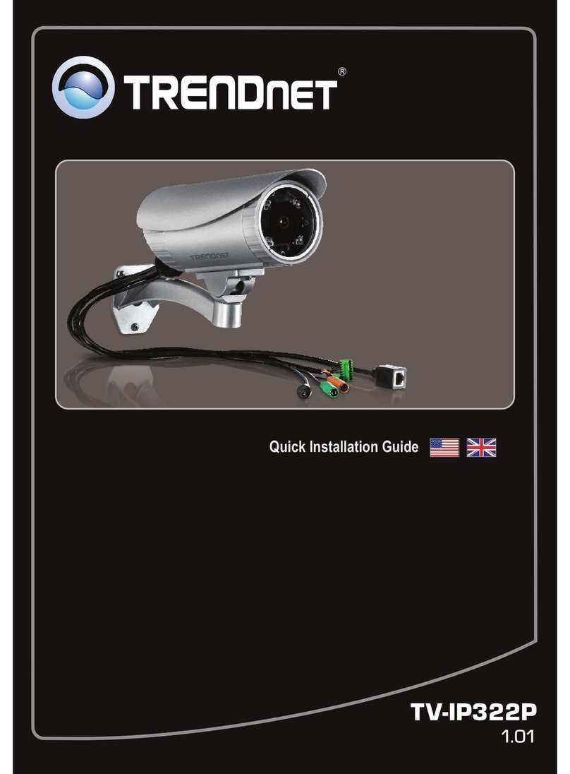 TRENDnet TV-IP322P - V1.01 QUICK Quick installation guide